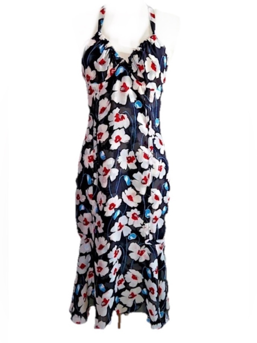 Vintage TULEH Silk Dress